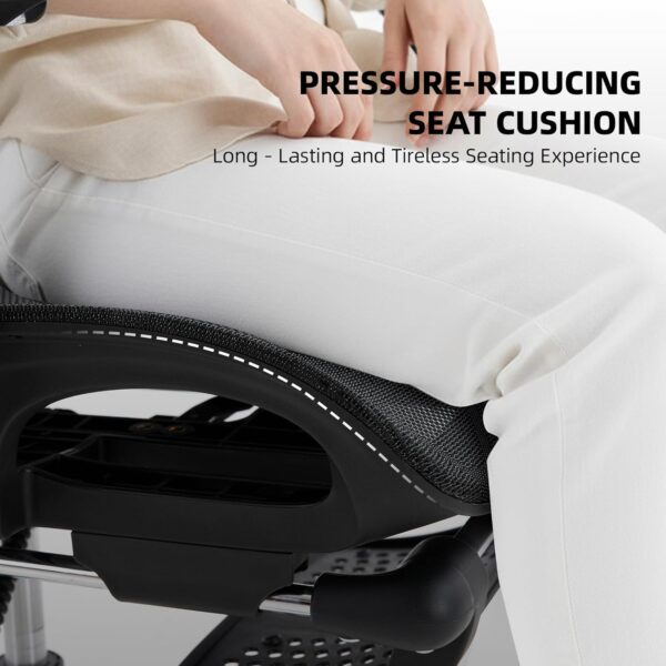 Office Chair with 3D Adjustable Lumbar Support,Ergonomic Computer Chair,Adjustable Headrest and Armrests, 400lbs Capacity,Tilt-Swivel,Premium Mesh Desk Chair for Office,Home & Gaming