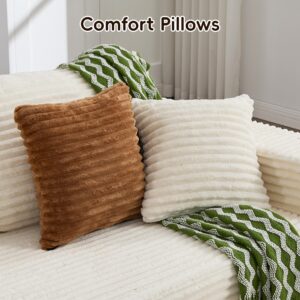 108" Boneless Couches for Living Room, Modular Sectional Sofa with Oversized Chaise, L-Shape Cloud Couch with Deep Seat, High-Density Memory Foam, No Assembly Required, Plush Corduroy