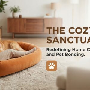 Love's cabin Round Donut Cat and Dog Cushion Bed,  Bed for Cats or Small Dogs, Anti-Slip & Water-Resistant Bottom, Super Soft Durable Fabric Pet Beds, Washable Luxury Cat & Dog Bed Gray